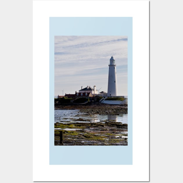 St Mary's Island Portrait Wall Art by Violaman